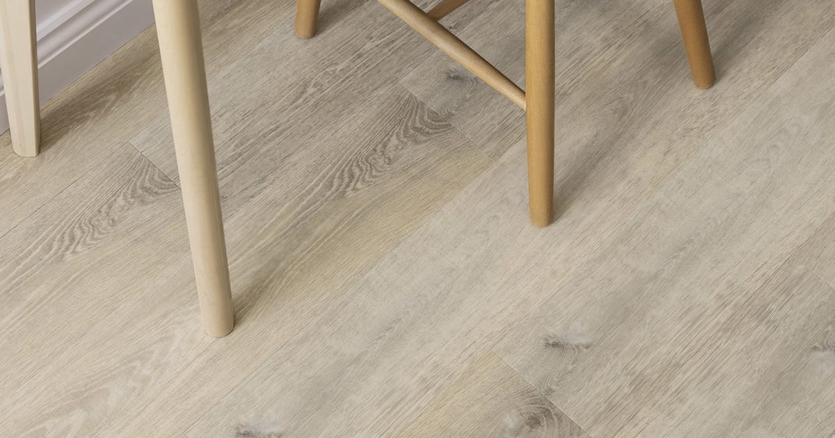 Blanched Oak: Beautifully designed LVT wood flooring from the